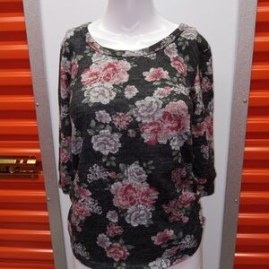 Floral Print Women's Top